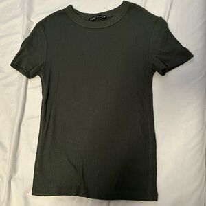 Dark Green Zara Small Top